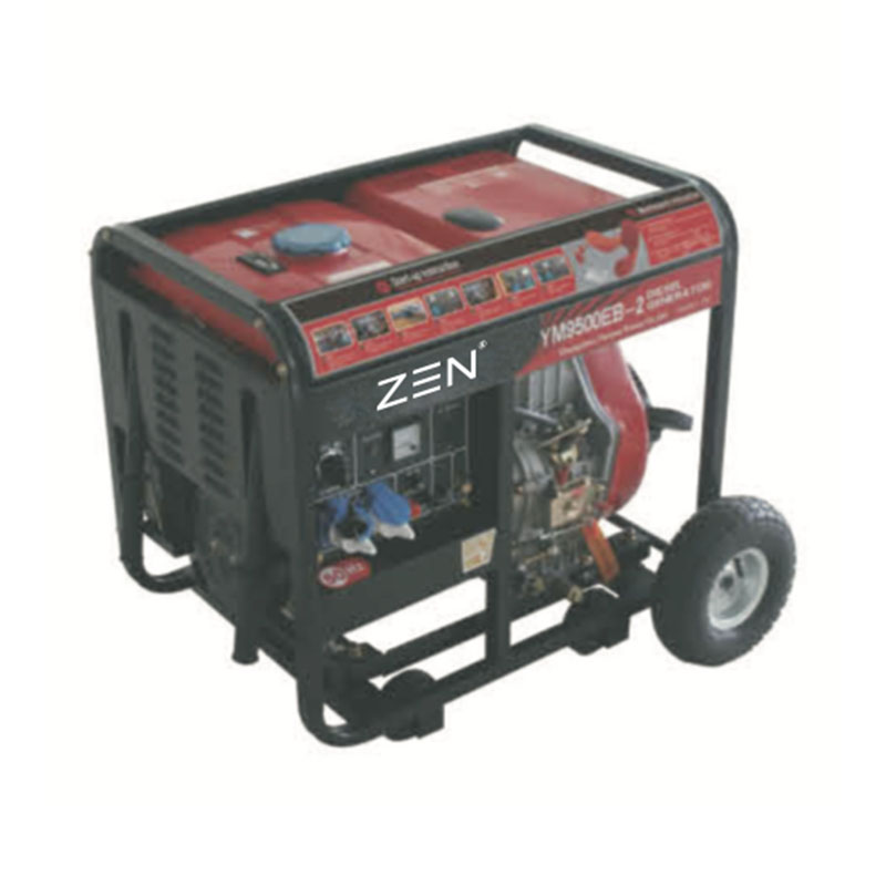 generator diesel tipe terbuka silinder tunggal