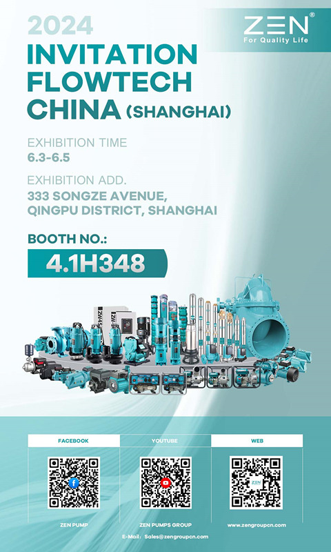 Kunjungi ZEN PUMP di Flowtech China 2024!