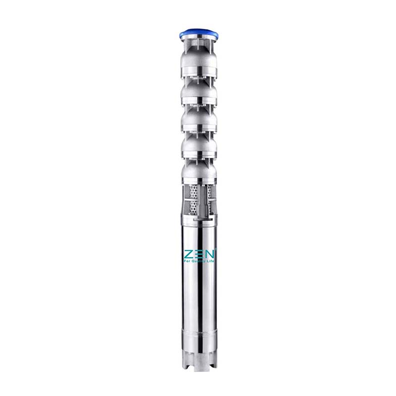 Pompa Berisi Air Stainless Steel 8QJS untuk Sumur Dalam